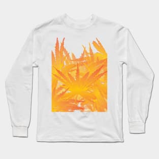 Fall Leaves Autumn Season vibe Long Sleeve T-Shirt